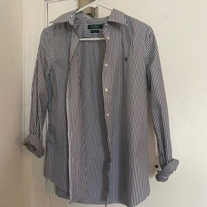 Lauren Ralph Lauren Stripped Button Down